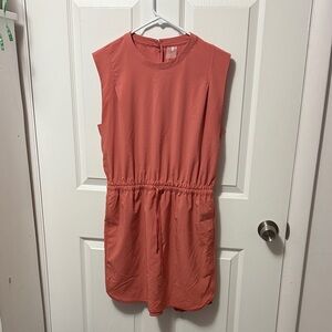 Calia Sleeveless coral active Mini Dress